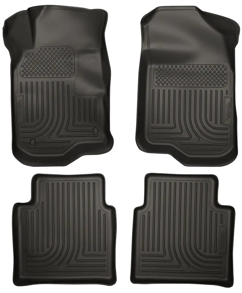 Husky Liners 98111 Front And Second-Row All-Weather Floor Liners 1