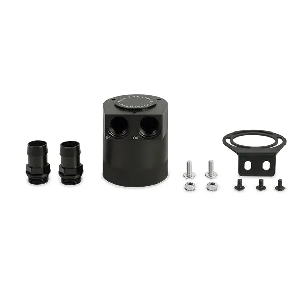 Mishimoto High-Flow Baffled Catch Can Kit – Universal Mmbcc-Hf For Pcv Systems 1
