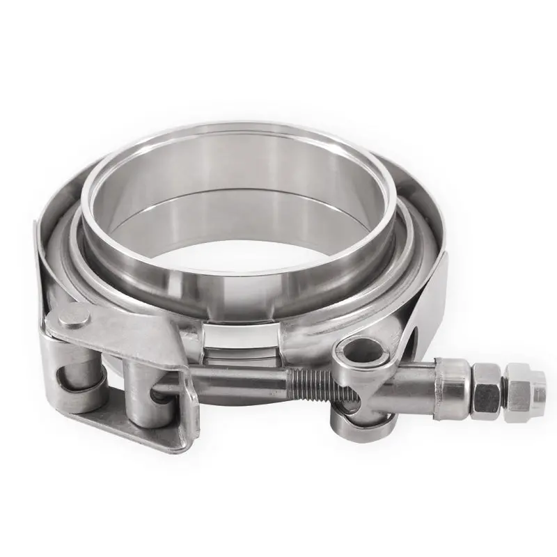 Mishimoto Mmclamp-Vs-25 Stainless Steel V-Band Clamp With Flanges – 2.5-Inch (63.5Mm) Diameter 1