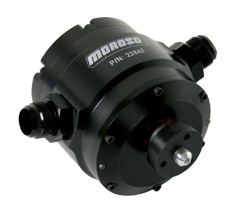 Moroso 22842 Four-Vane Vacuum Pump – Upgraded Design For High-Performance Engine Systems 1