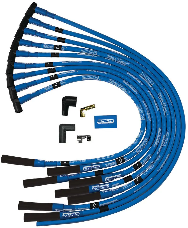 Moroso 72415 Blue Max High-Performance Ignition Wire Set 1