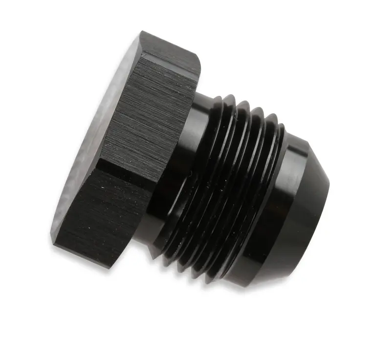 Mr. Gasket 480610-Bl Anodized Black -10 An Male Flare Plug For Fuel And Brake Systems 1