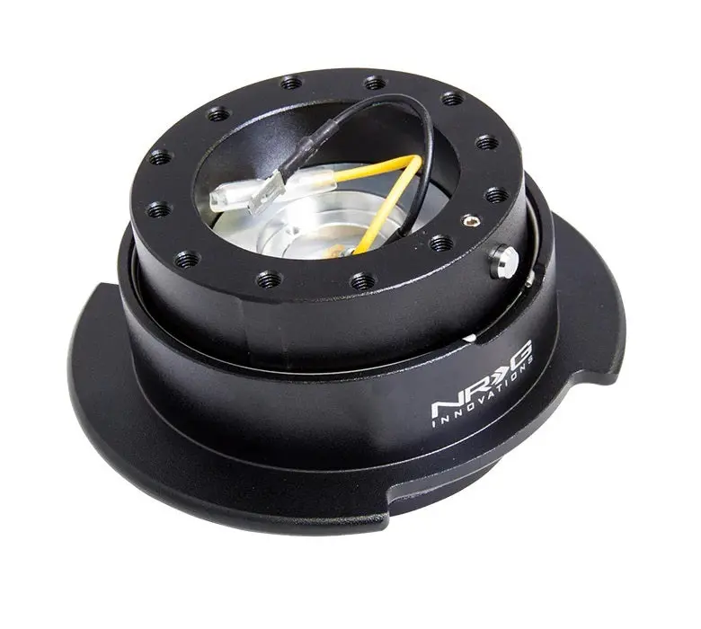 Nrg Innovation 2.5-Inch Steering Quick Release Kit – Black Anodized Aluminum (Srk-250Bk) 1