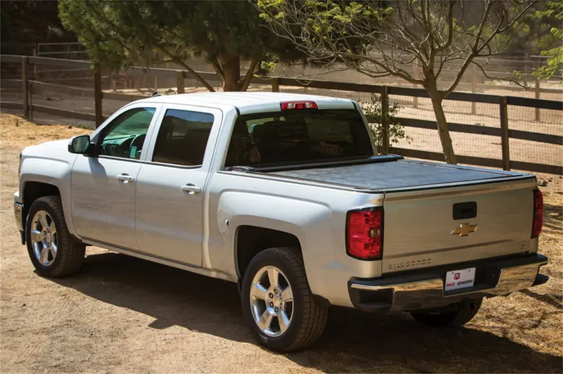 Pace Edwards Switchblade Retractable Tonneau Cover – Hard Folding Truck Bed Cover Kit 1