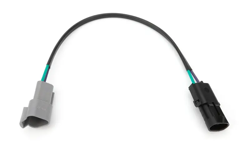 Quickcar Racing Distributor Adapter – 12-Inch Deutsch-To-Weatherpack Conversion 1