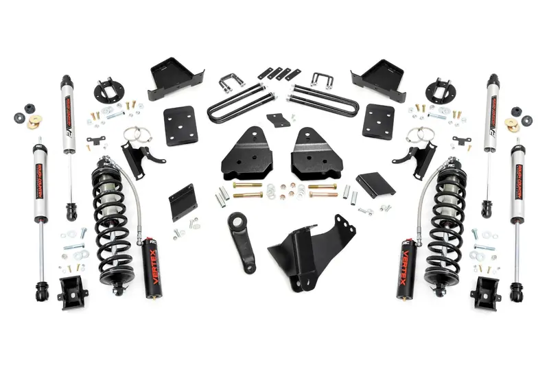 Rough Country 6-Inch Lift Kit With Gas Shocks And Coilover V2 For Ford Super Duty 4Wd (2011–2014) 1