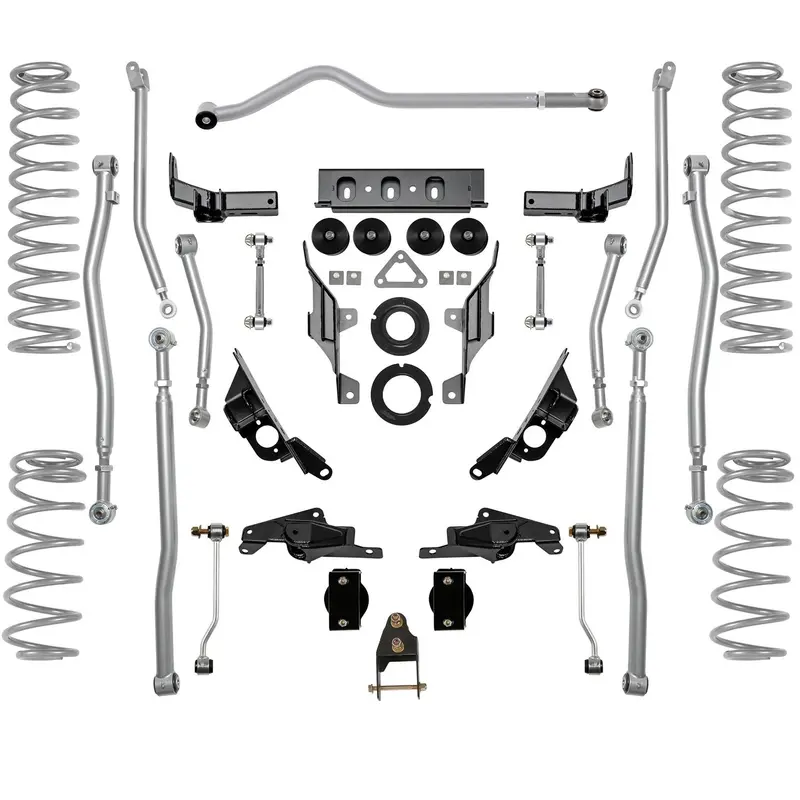 Rubicon Express Jl4444 Long-Arm 4-Link Suspension System – Extreme-Duty Off-Road Kit 1