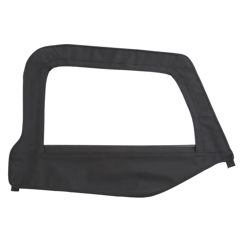 Smittybilt 79515 Soft Top Door Skin With Frame – Passenger Side, Black Denim, For Jeep Wrangler Tj (1997–2006) 1