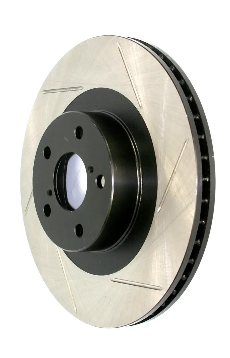 Stoptech 126.40033Sl Sport Slotted Front Left Brake Rotor — Precision-Cut For Enhanced Cooling 1