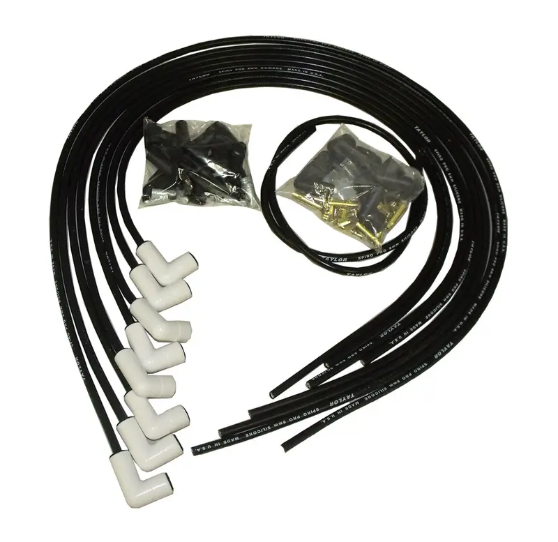 Taylor Cable 8Mm Spiro-Pro Ignition Wire Set – High-Efficiency Spark Delivery 1