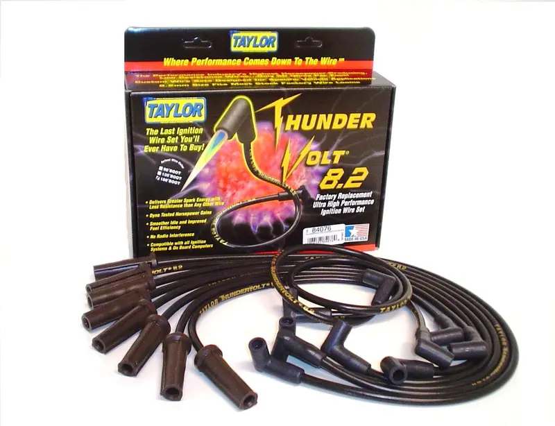 Taylor Thundervolt 8.2Mm Ignition Wire Set – Universal Performance Application 1