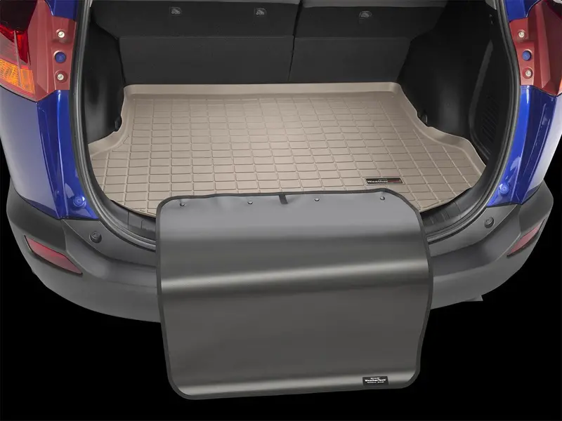 Weathertech 41292Sk Tan Custom-Fit Cargo Liner With Bumper Protector 1