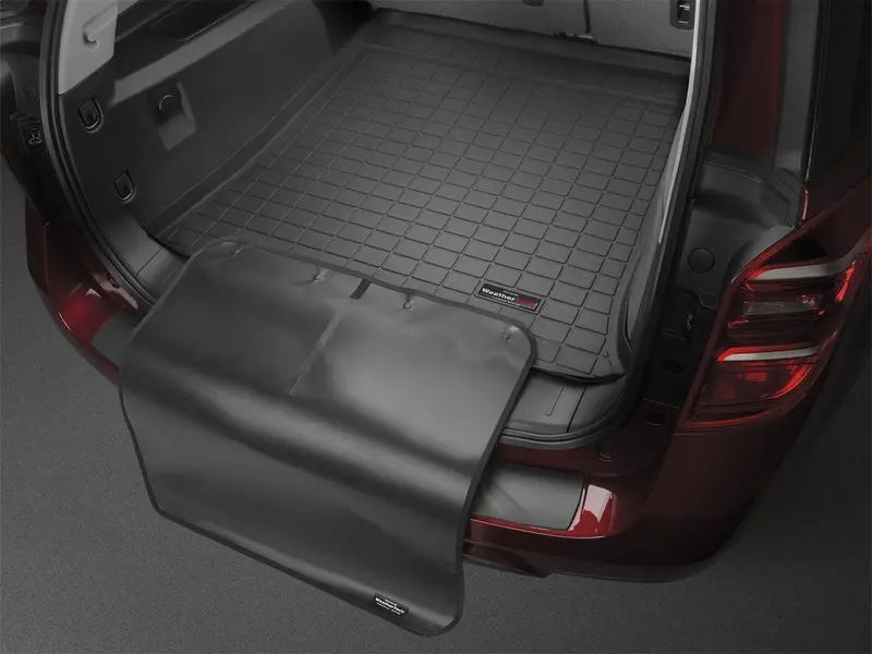 Weathertech 431357Sk Cocoa Cargo Liner With Rear Bumper Protector For 2Nd-Row Seating 1
