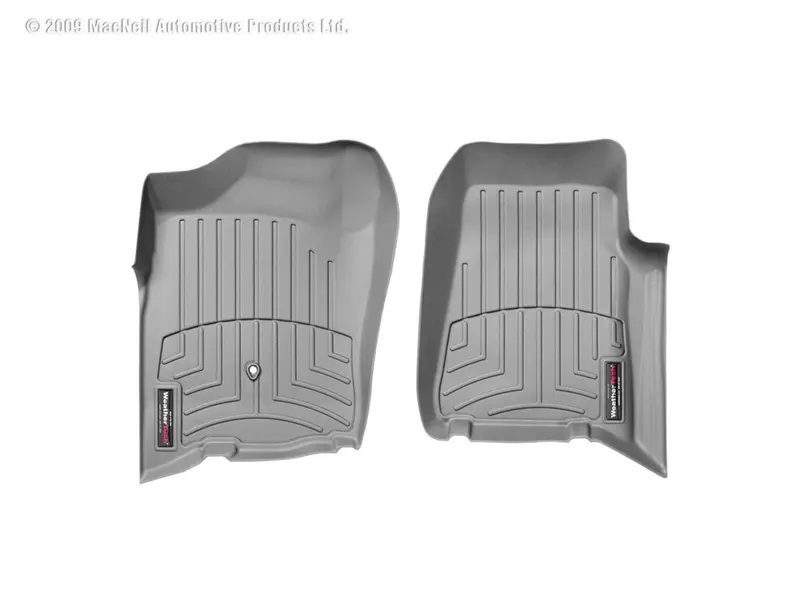 Weathertech 460241 Digitalfit Front Row Floor Liners — Gray, Precision Laser-Scanned Fit 1